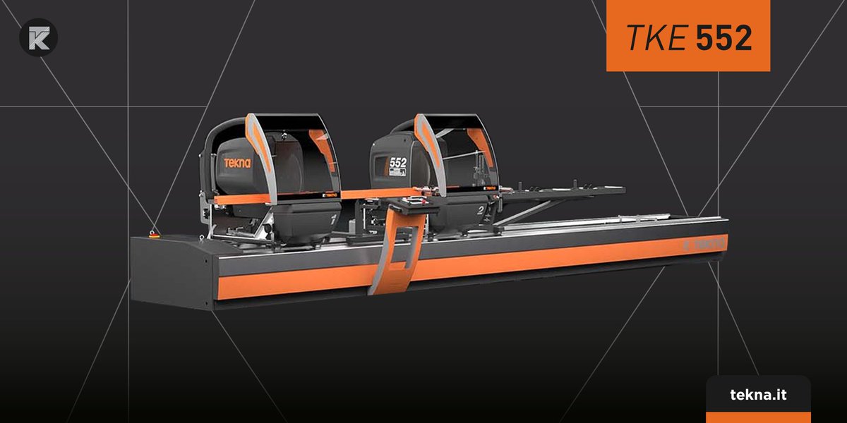 #Tekna TKE 552 is a twin-head cutting-off machine with automatic mobile head movement driven by an NC-controlled brushless motor. 

Find out more on our website 

👉 bit.ly/3UZ2Xk4