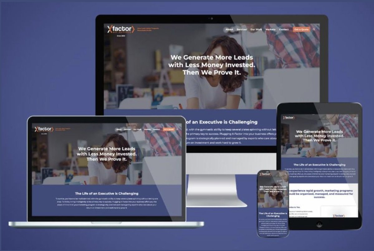 XFactorWebMktng's tweet image. 💥We are excited to announce the launch of our NEW website!💥
View our full range of digital marketing services, portfolio, markets we work with, client testimonials, case studies and more at X-FactorMarketing.com.