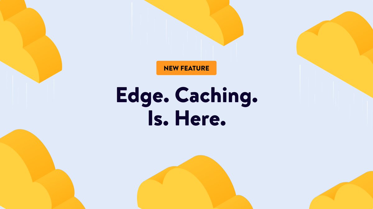 kinsta's tweet photo. Faster sites, here we come!! ⚡️🤩

Enabling edge caching on your site is as simple as toggling a button in your MyKinsta dashboard- &amp; the results we've seen are nothing short of incredible 🚀

Experience the power of edge caching for yourself right here:
https://t.co/NQUfL8p3xI https://t.co/o8l5NCtgtV