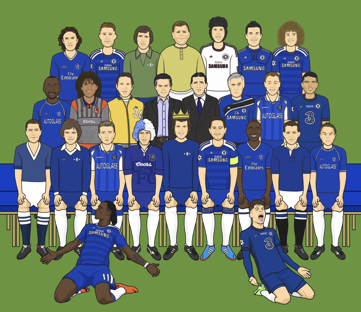 ArtyBianco's tweet photo. After my total failure to spark enough interest in my #rangers or #chelsea legend squad prints it’s time to place them on hold and start 1 that people want? 😂 

I think it’s Leeds. 

Will need help tho!!! DM me if you’re that person or can suggest who it might be. 

#Leeds #MOT https://t.co/2ApcwUBCpY