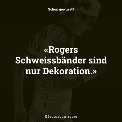 factsaboutroger's tweet photo. Rogers Schweissbänder sind nur Dekoration. #fedex #rogerroger https://t.co/uebPXsdnEE