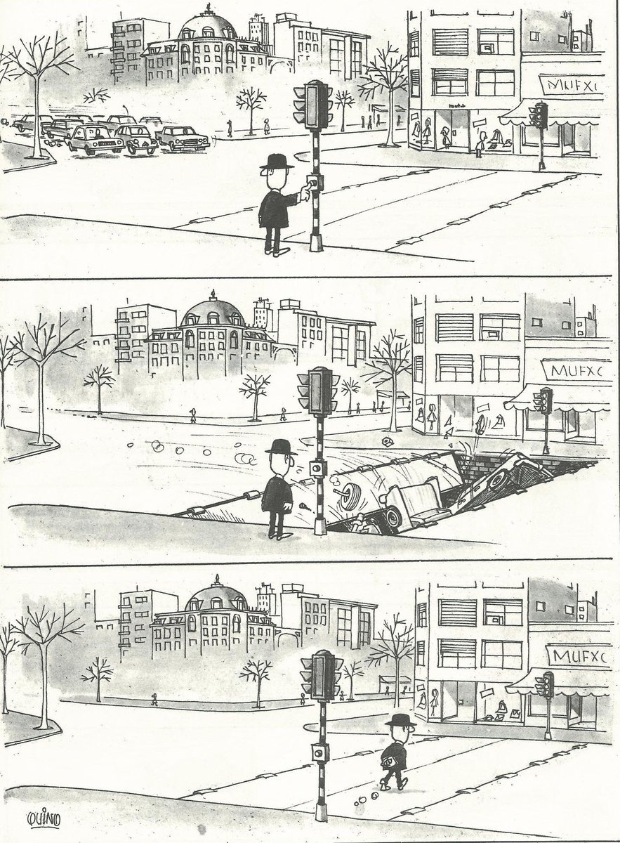 If we have to push a beg button to cross a street...
...Can we then at least decide what we beg for?