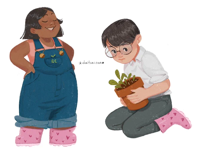 Hi #PortfolioDay!! I'm Diana and I'm open for work on kidlit and children's book projects! I love working on anything colorful, cute and magical  
