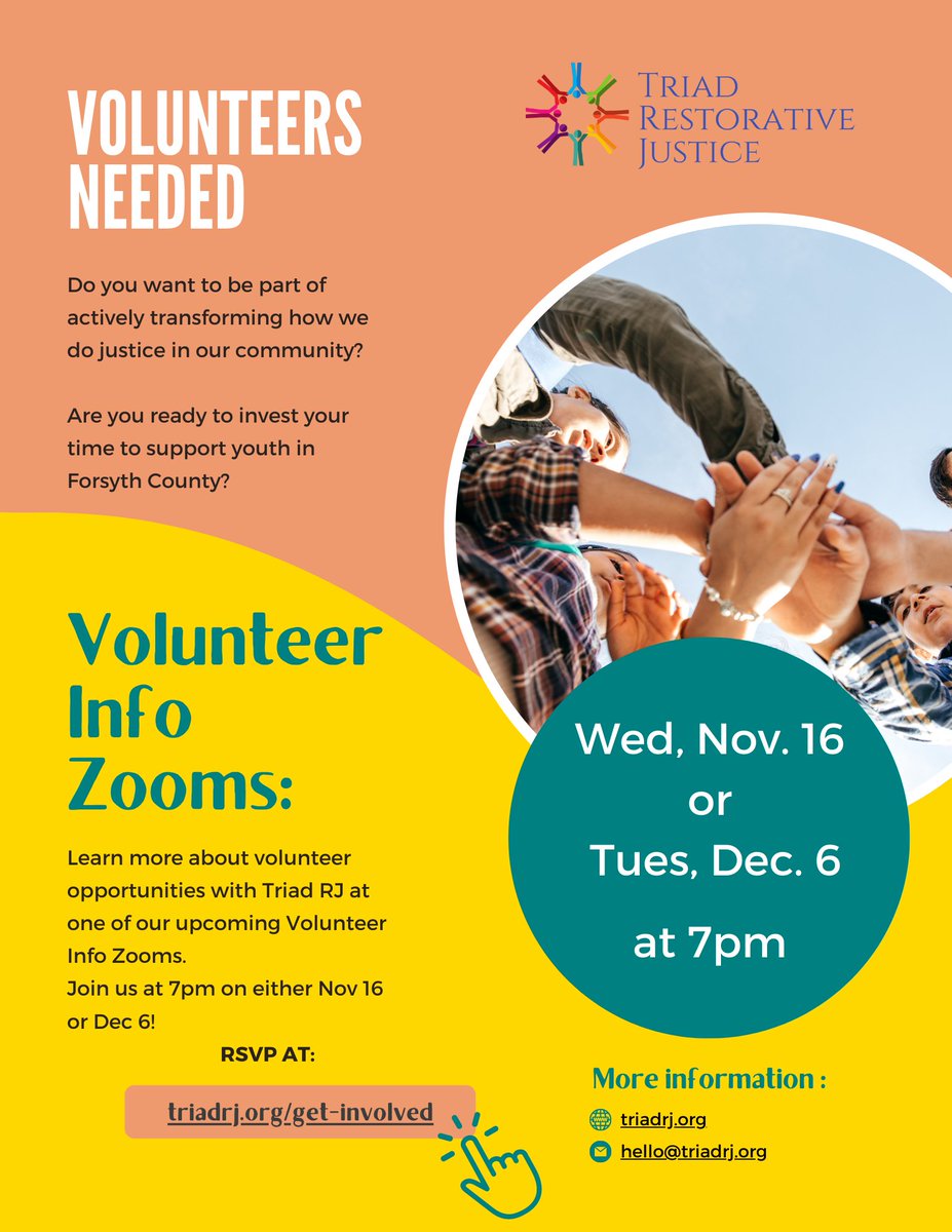 Volunteer Info Zoom Tomorrow Night! - mailchi.mp/6432e70b8382/u…