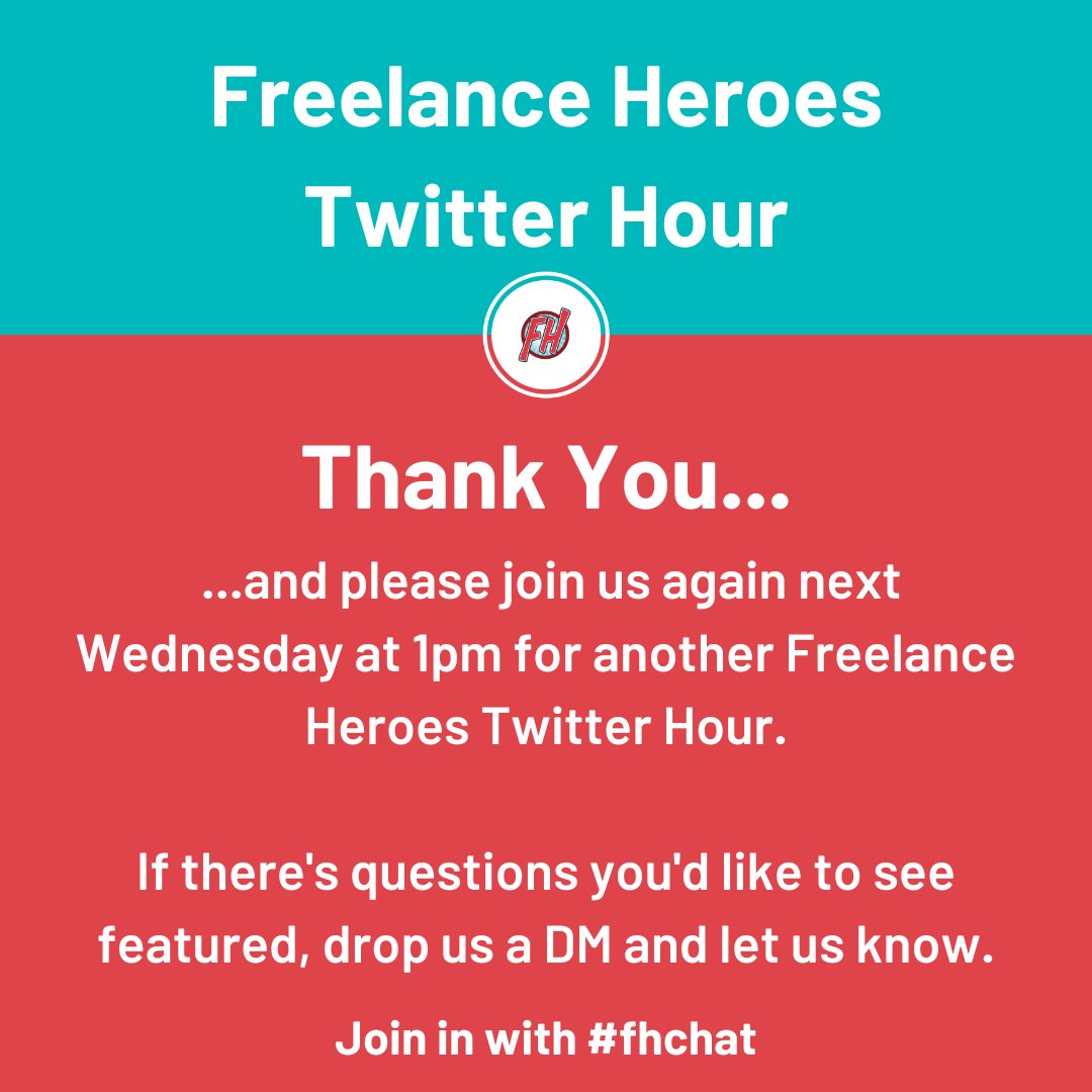 FHChat's tweet photo. ....and that's a wrap!
We've LOVED having you today for Twitter Hour, join us again next week at the same time on #fhchat 🙌 https://t.co/e8d5ofkEil