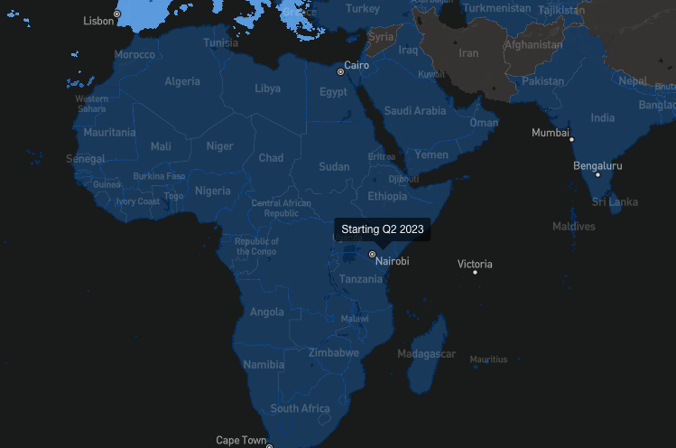 Elon Musk’s Starlink, a satellite internet service, has announced plans to launch in Kenya in Q2 2023.