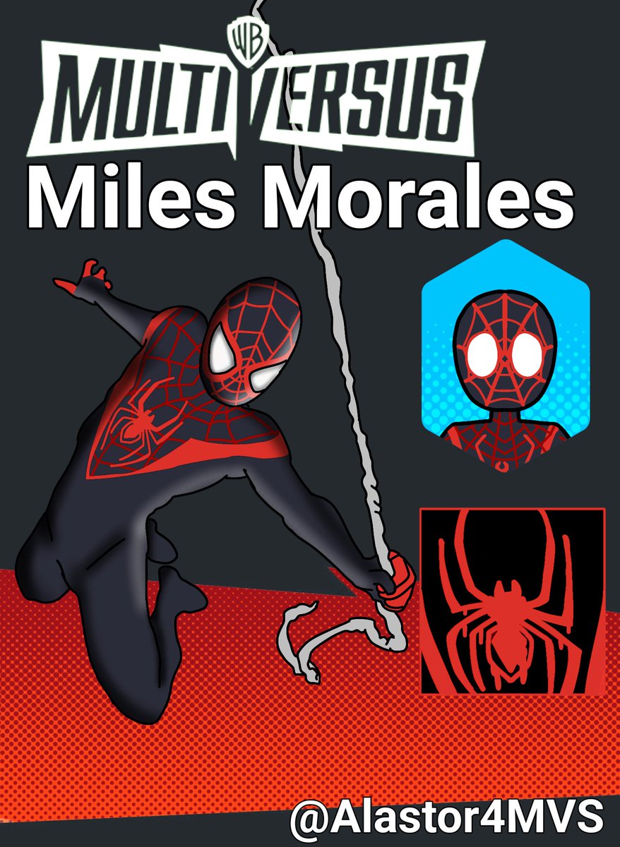 Miles Morales #MultiVersus concept for <a href="/PeterAndMilesMV/">Peter, Miles and Jaden Yuki 4MVS</a> enjoy