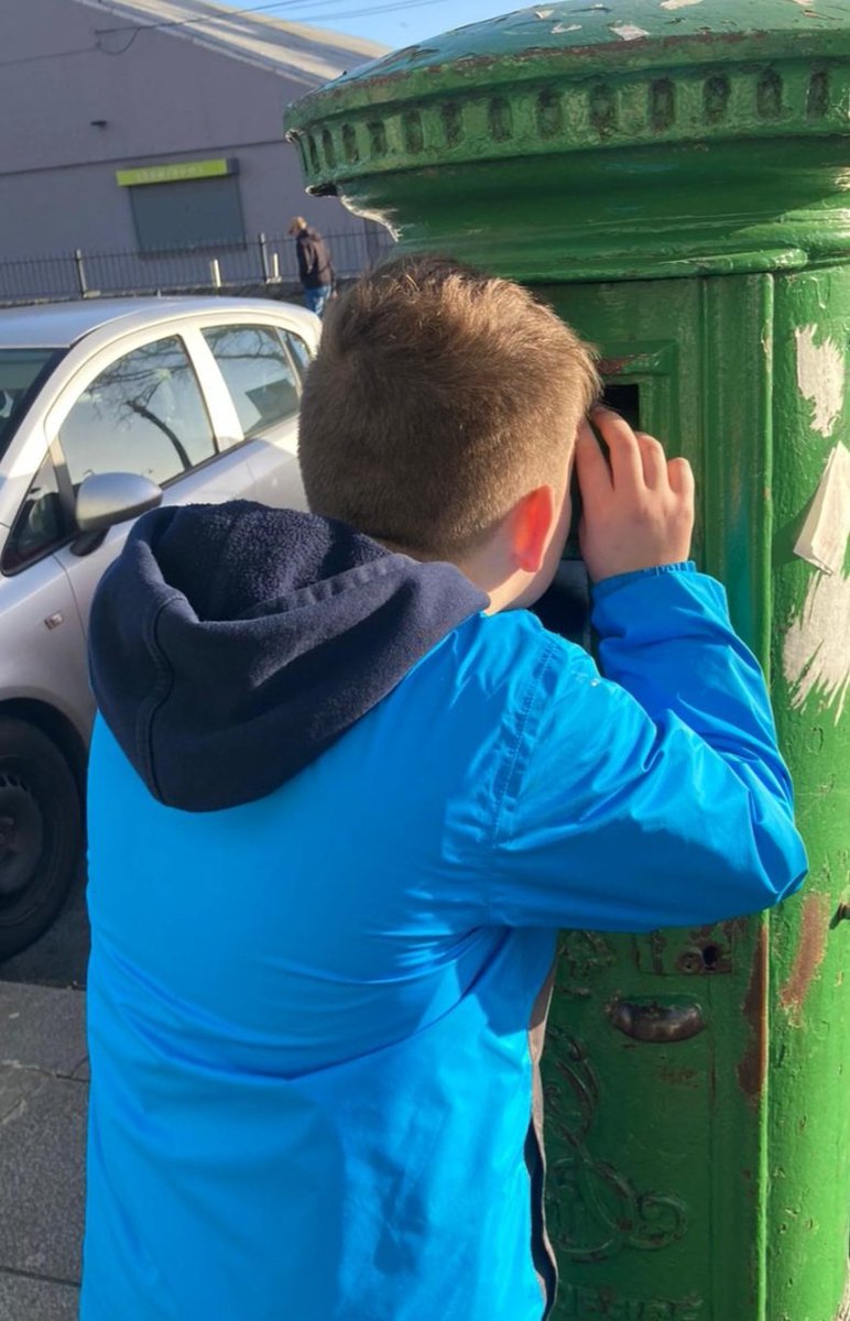 Ever wonder how the 'postman' gets the money from the stamp? Our intrepid Fourth Class undertook to investigate what is a crucial but often overlooked service (that we all need!!) Some great questions and explorations of the workings of our @AnPostRS @AnPostGreetings systems! 👍