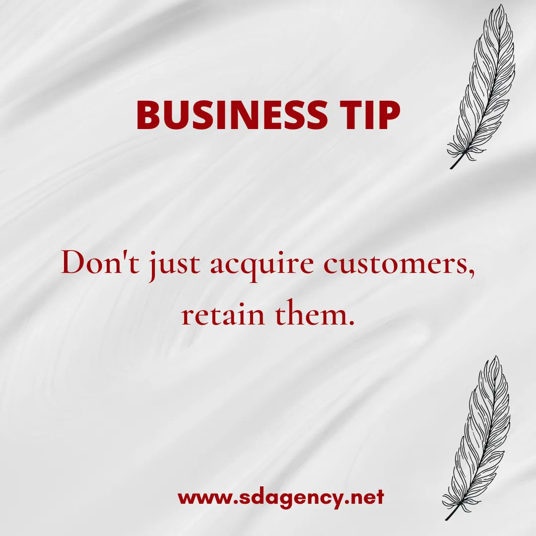 Here's a business tip we all need to hear! #tiptuesday

Is your website helping you retain or lose customers? If the answer is the latter, let's talk about how to improve your digital presence. Sign up for a free consultation today: buff.ly/3C76JiN