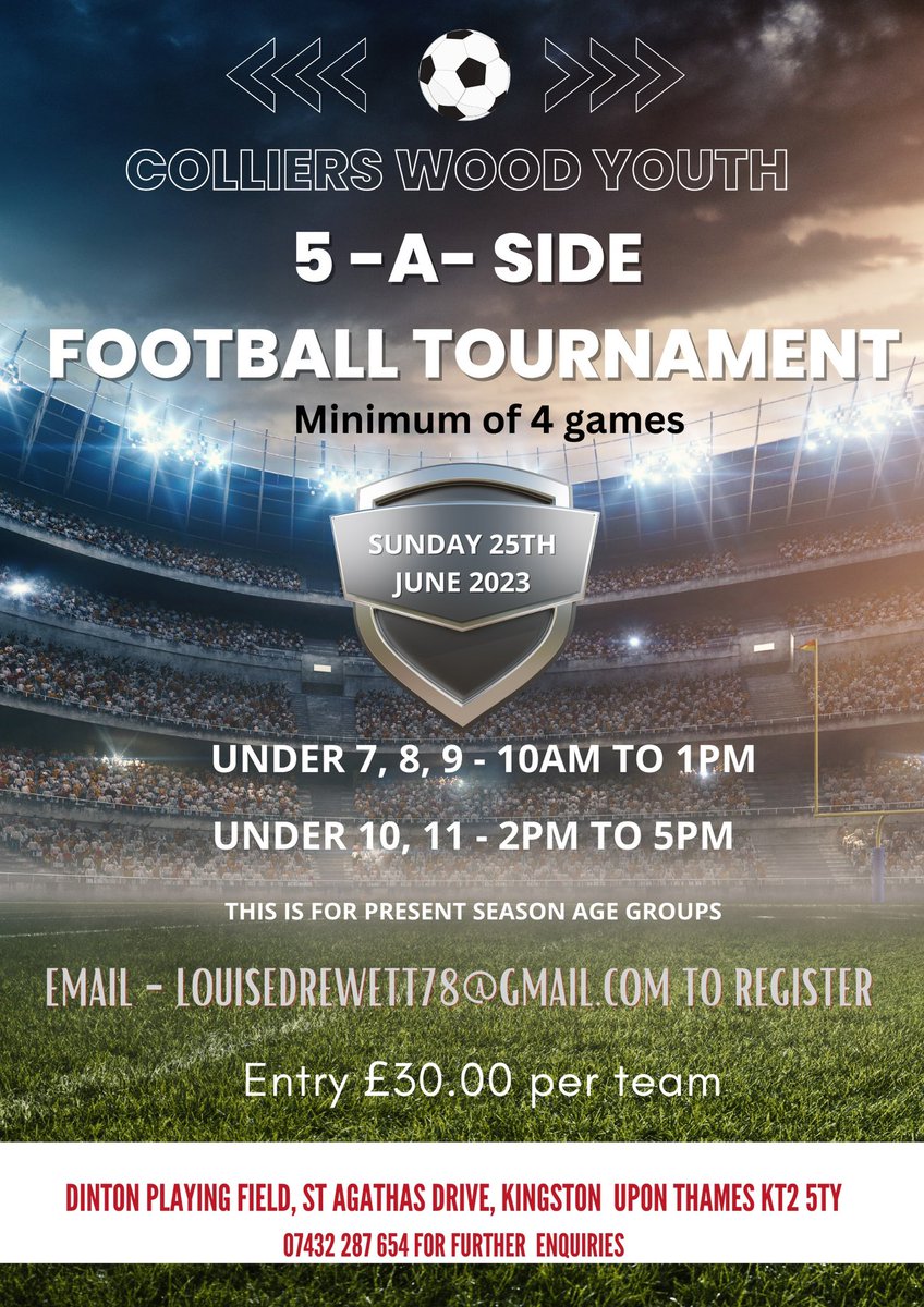 Colliers Wood Youth FC tweet media