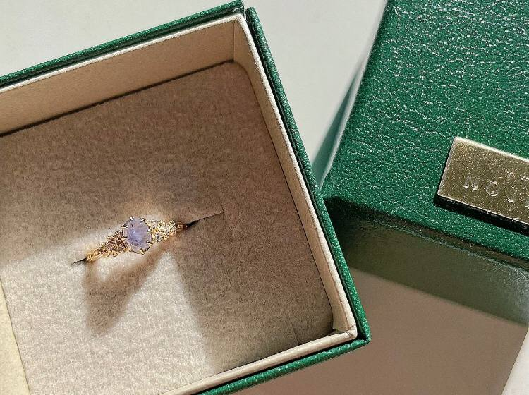 Customized ring for myself 💍 Finally finished, I like this style very much🥰🥰🥰