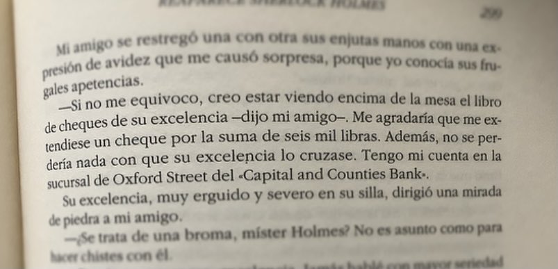 Albagarnie's tweet photo. Sherlock Holmes cuando tiene un cliente pobre // Sherlock Holmes cuando tiene un cliente rico https://t.co/F2m5LBiLWP