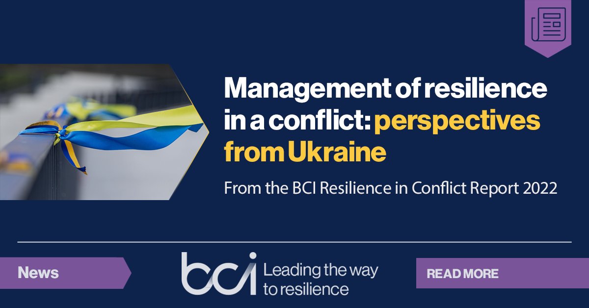 TheBCEye's tweet photo. For our latest #report, we interviewed a Director of Information Security, from Ukraine.  We asked them to summarise what they considered to be the key to #resilience during a conflict. Follow the link to read more: https://t.co/5Sb0F6OXnd https://t.co/neuUfy9ZMF