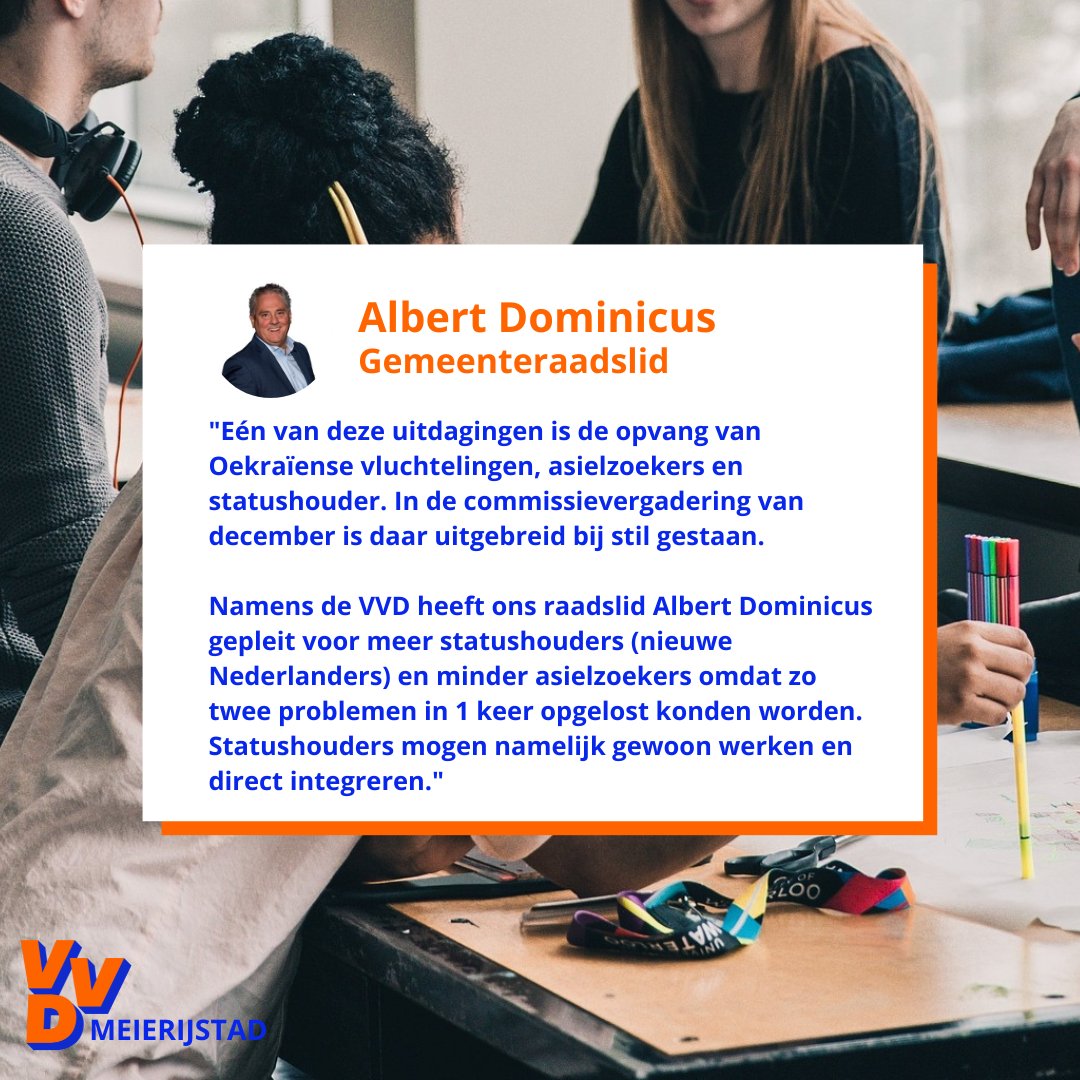 Gemeenteraadslid Albert Dominicus heeft een artikel geschreven over de (on)duidelijkheid over de komst van nog meer asielzoekers. Op Kliknieuws Veghel is het hele artikel te lezen. #linkinbio 

#vvd #vvdmeierijstad #gemeentemeierijstad