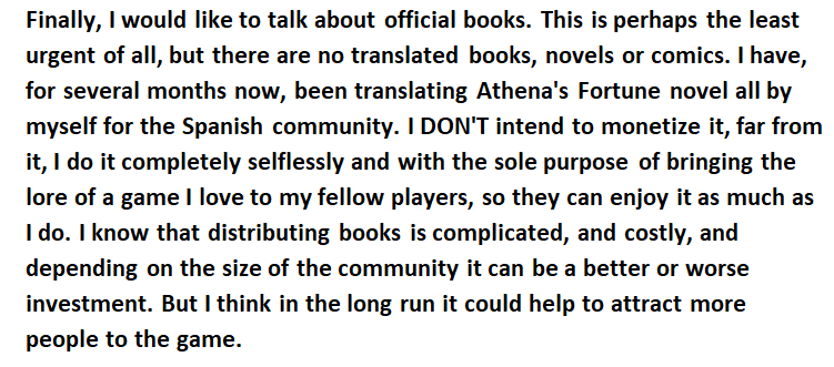Dear pirates, today I'd like to bring up an issue that I consider quite important, and not much talked about. I'm referring to the lack of care and attention that the translations &amp; non-English speaking communities of <a href="/SeaOfThieves/">Sea of Thieves</a> seem to suffer from. Details below>>