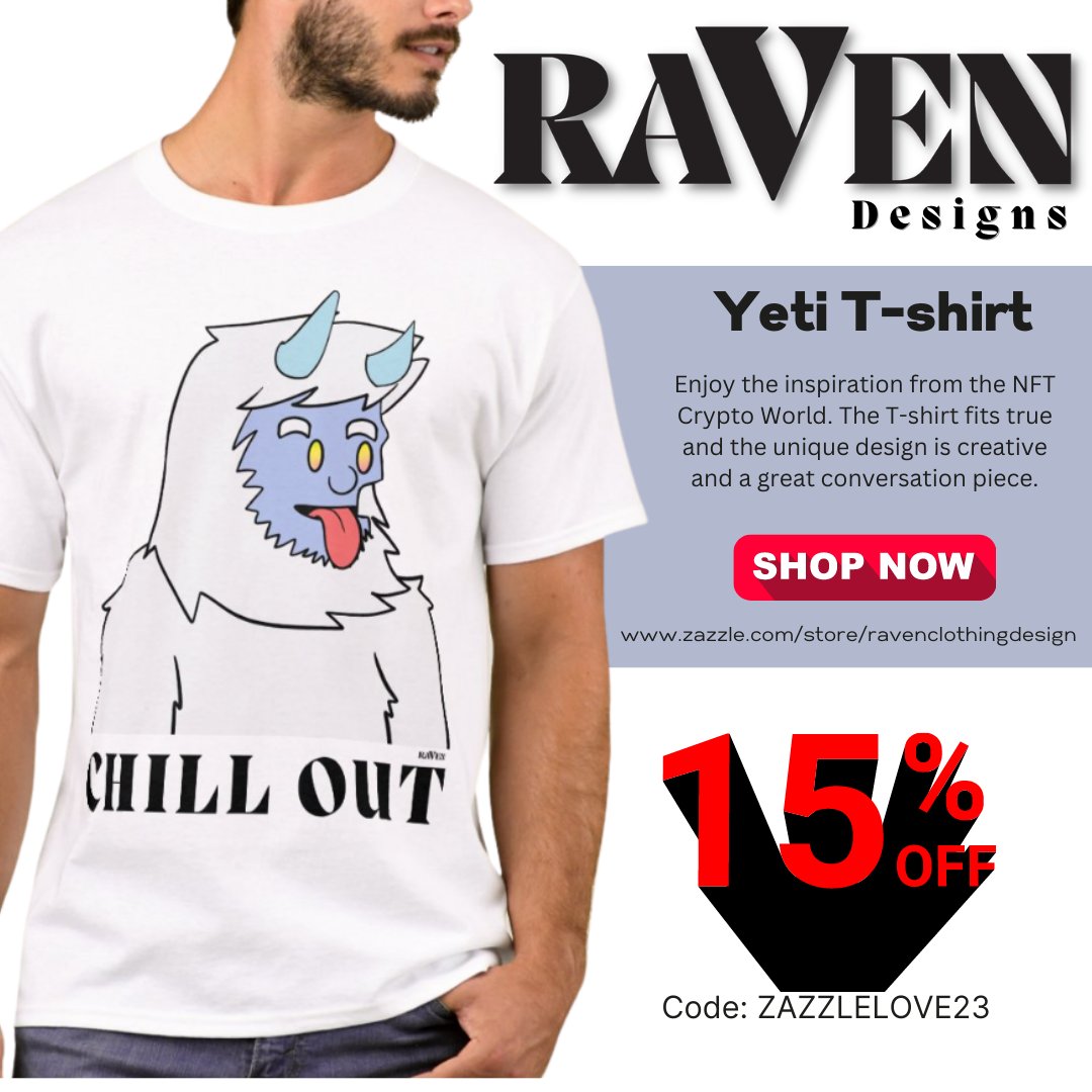 Adelanda3's tweet photo. 🤩 Stay comfortable with high-quality &amp; cool design t-shirts!

Shop now 🛒
https://t.co/ZV8cNyLshv

#tshirtshop #sweatshirts #customtshirts #tshirtstyle #fashion #NFT #tshirt #statementshirts #lovetshirts #printedtshirts #ilovetshirts #graphictshirts #yeti #tees #zazzlemade #fomo https://t.co/BVhBAvktjh
