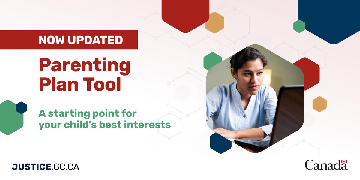 (1/5) Parents, if you’re going through a separation or divorce and need help preparing a parenting plan, take a look at our Parenting Plan Tool.  

We recently updated the tool to reflect changes in the Divorce Act that came into force in 2021.