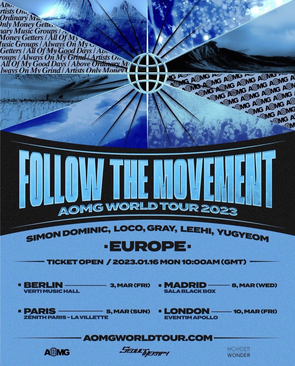 More date added for FOLLOW THE MOVEMENT World Tour in Europe. Let's goooooo 🔥
