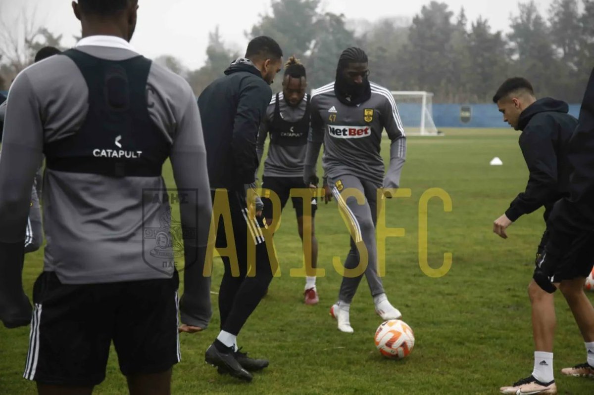 📸: Welcome back Aboubakar Kamara!

💛🖤⚽️

#ARISFC
#Kamara
#training
#VamosARIS