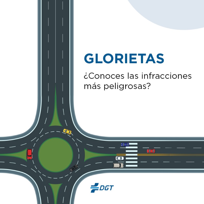 DGTes's tweet photo. Recuerda, para salir de una glorieta: siempre por el carril derecho y usando el intermitente.​

Dale una vuelta a lo que sabes de las glorietas y estúdiate este post para evitar cometer algunas de estas infracciones.

Y tú, ¿has visto alguna de estas infracciones?👇 #DGTContigo