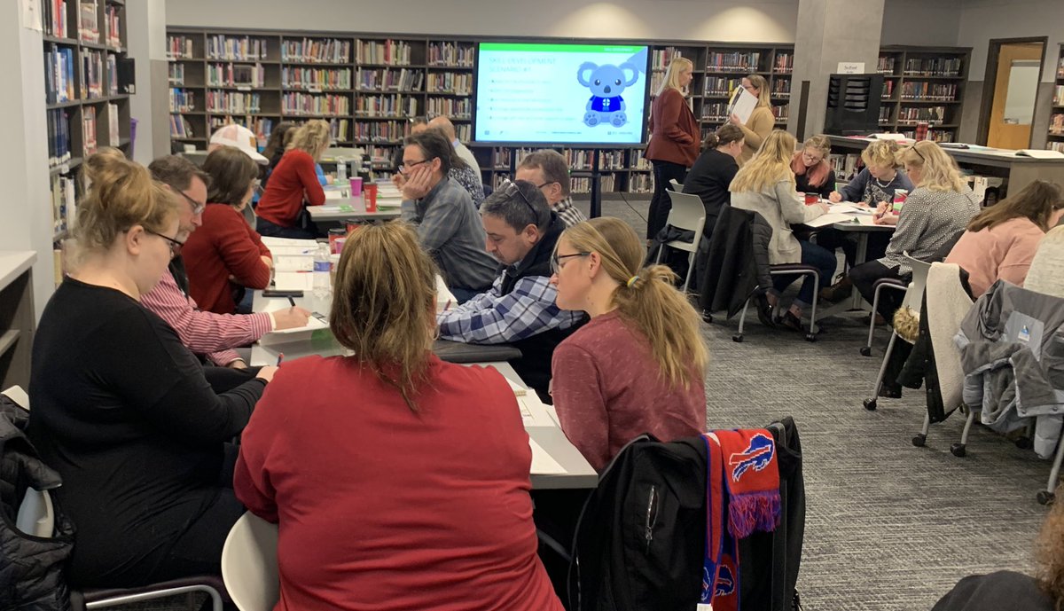 Today some <a href="/VillageHamburg/">Village of Hamburg Parks & Recreation</a> and town of Hamburg employees and some of our interns and employees are taking part in Youth Mental Health First Aid training. This is a program all our employees are certified in and now it’s expanding into the community ⛑️🧠