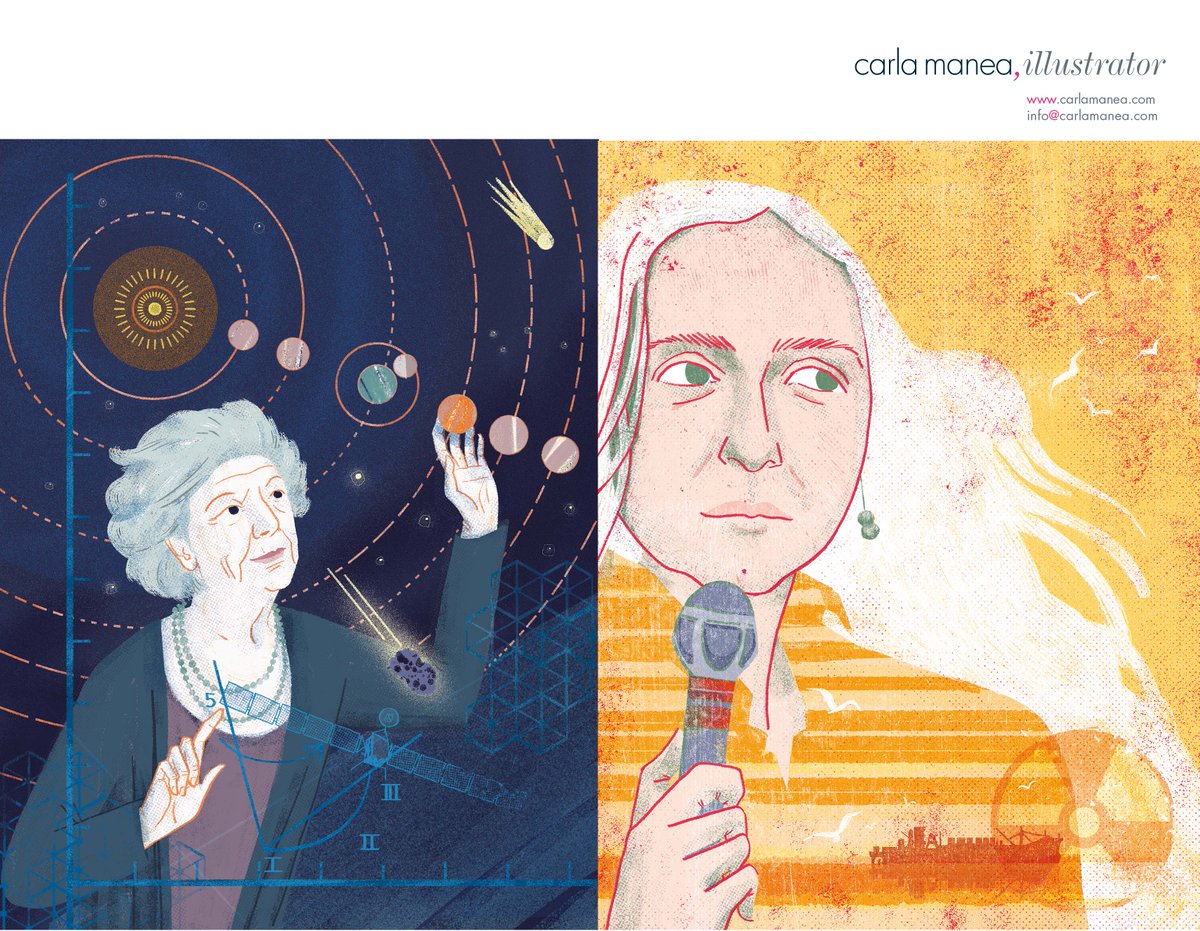 CarlaManea's tweet photo. @lynnpo Hi Lynn! If you are still looking, I would love to be considered :)
These portraits were made for Rebel girls book Italy by Elena Favilli

info@carlamanea.com
https://t.co/A1dFm0oNlR
https://t.co/odrjIPqQ7S

#illustratorsearch #kidlitartis https://t.co/vKN95wRf0H