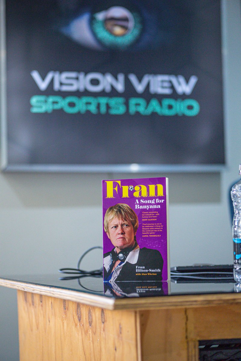 VisionView_SR's tweet photo. South African Football Association technical director of Women's Football @franhiltonsmithsa is currently in studio to talk about women football and her amazing book called Fran A Song For Banyana.
Stream us live on https://t.co/RFllhHolj0
#womensfootball #writers #sawf https://t.co/tztf5TNTVO