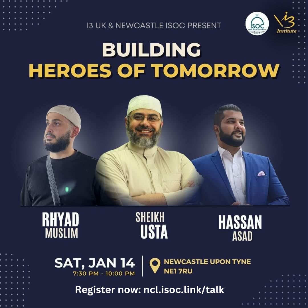 nclisoc's tweet photo. 💫RHYAD MUSLIM TIME CHANGE TO 7:30PM💫

Assalamu Alaykum!

We're excited for the talk THIS SATURDAY THE 14TH with Tiktoker, Youtuber, and Islamic motivational speaker Rhyad Muslim at the ISOC masjid! 🥳

Please register for the talk before coming. 📝
https://t.co/cQpLpVL5w1 https://t.co/sZUNjXglrM