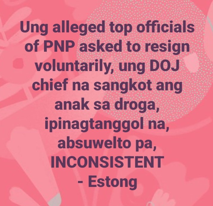 estongreyes's tweet photo. #RemullaResignNow
#remullakapalmuks
@DILGPhilippines bano vs drug generals https://t.co/R2wcmLaaeK
