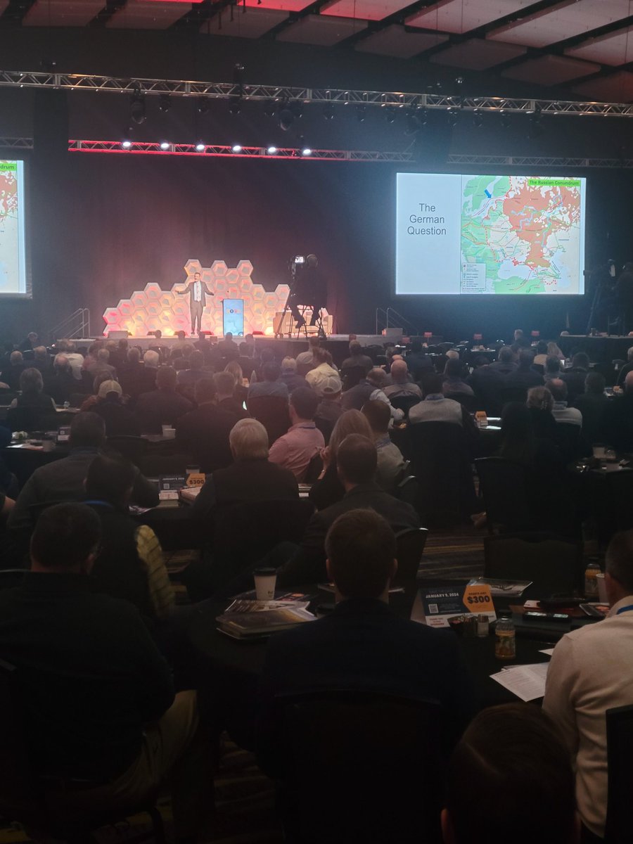 Peter Zeihan getting this party started! Excited to have him back at the Land Investment Expo. #LandExpo23