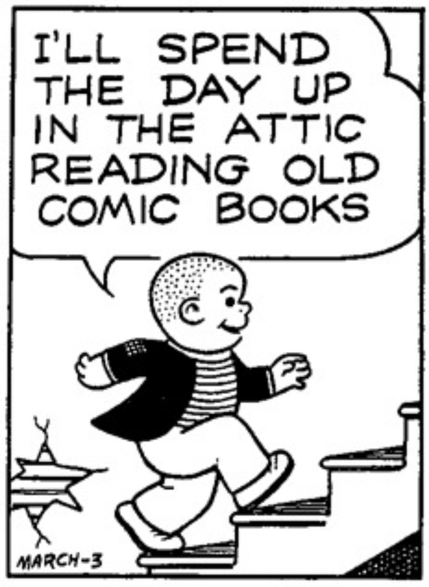 Nancy Comics by Ernie Bushmiller tweet media