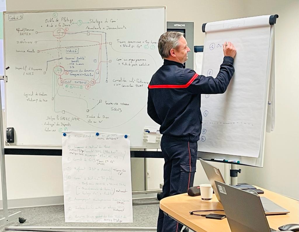 gilpasssot's tweet image. #SDIS41 #PPG #CNFPT#CAPCONSULTING Une belle séquence de travail avec le CODIREL de #priorisation des propositions d'actions d'améliorations issues du séminaire collectif de l'automne dernier