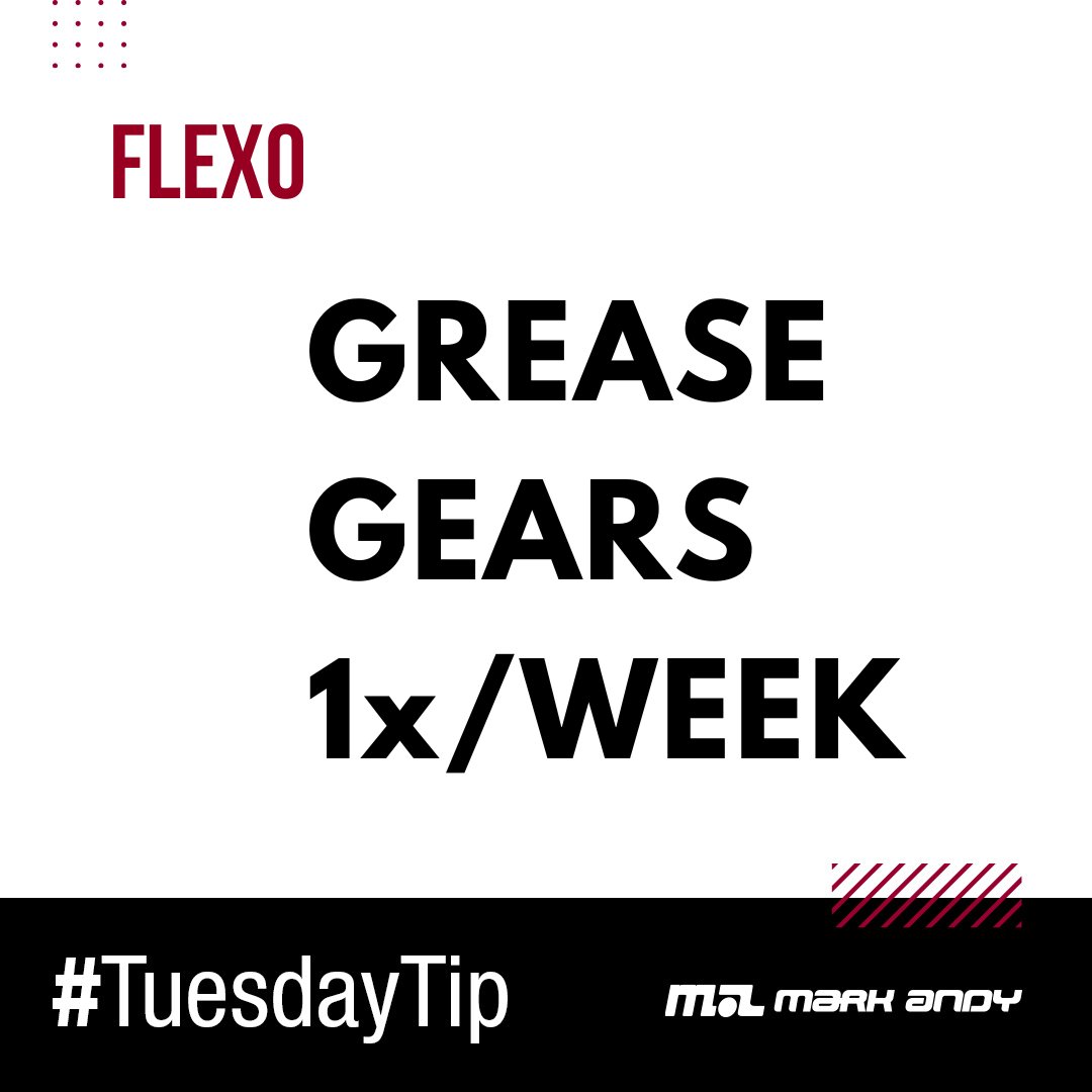 When it comes to peak press performance, gear grease is your friend! Grease gears once/week with MA Ultra-Perf grease (#P60004-1) to reduce wear, extend gear life &amp; tighten registration.  
Order today! loom.ly/b049NgE
#OEPartsAreTheBestParts #GreaseIsYourFriend