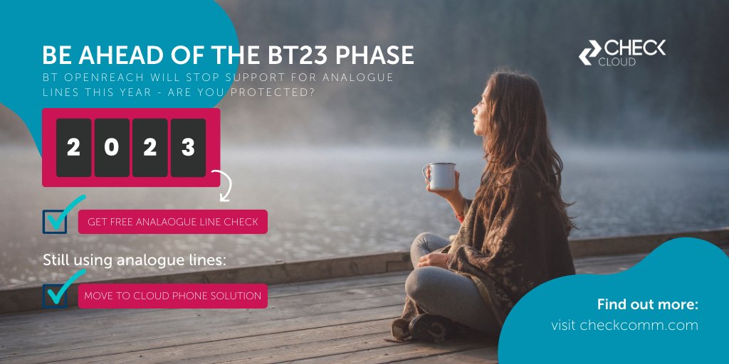 TheCheckGroup's tweet photo. We hope you've had a great start to the New Year!🤩

2023 is the beginning of the BT Openreach Stop Sell Phase, which means that if you're using analogue #BusinessPhones you could face some disruption.➡️Find out more: https://t.co/MpSMOEO6AA

📢 #FREEAnalogueLineCheck #BTStopSell https://t.co/5sUiImPkPA