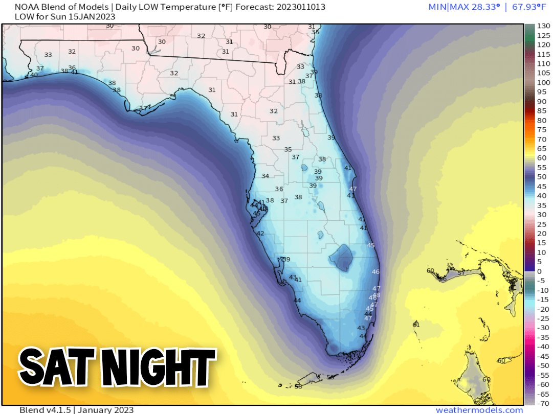 Mike's Weather Page on Twitter "Who's ready for some cold air Florida? It's coming back
