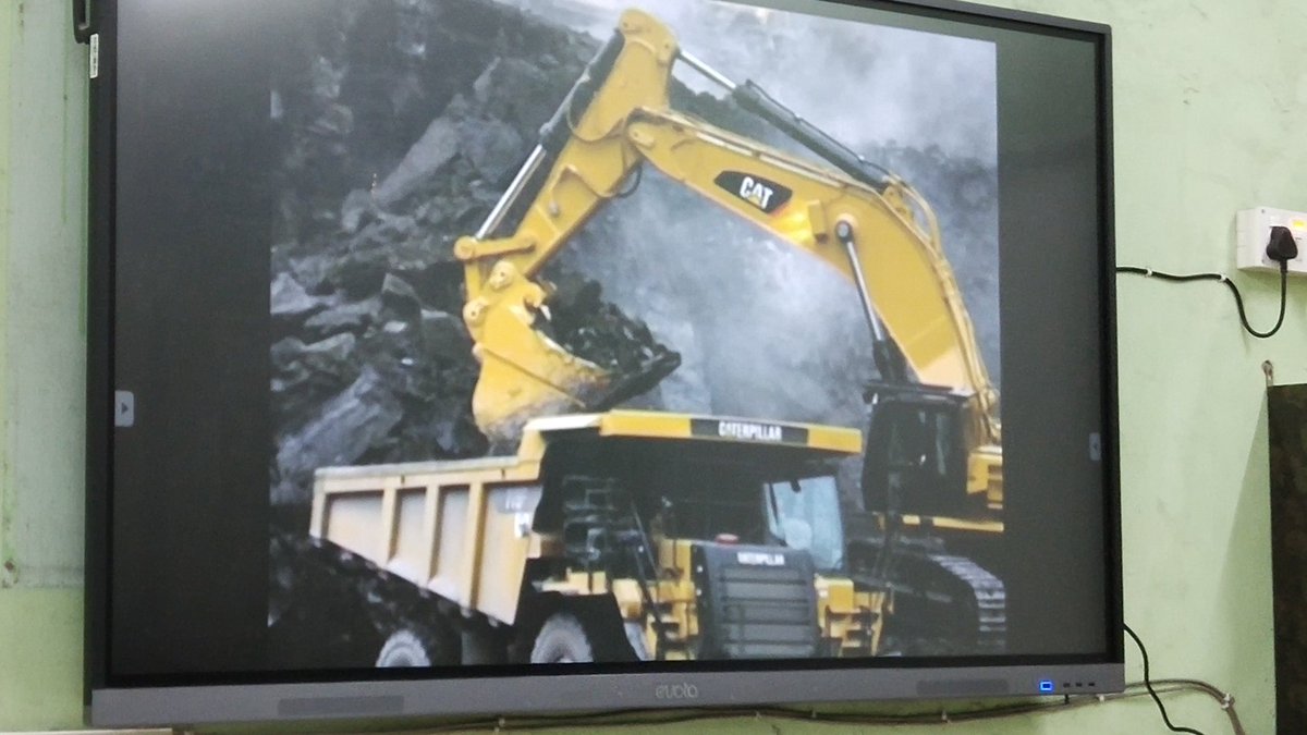 Delhi Public school ,Lava Nagpur India students studied the soil reclamation work  done by mining companies after mine is declared decoaled.