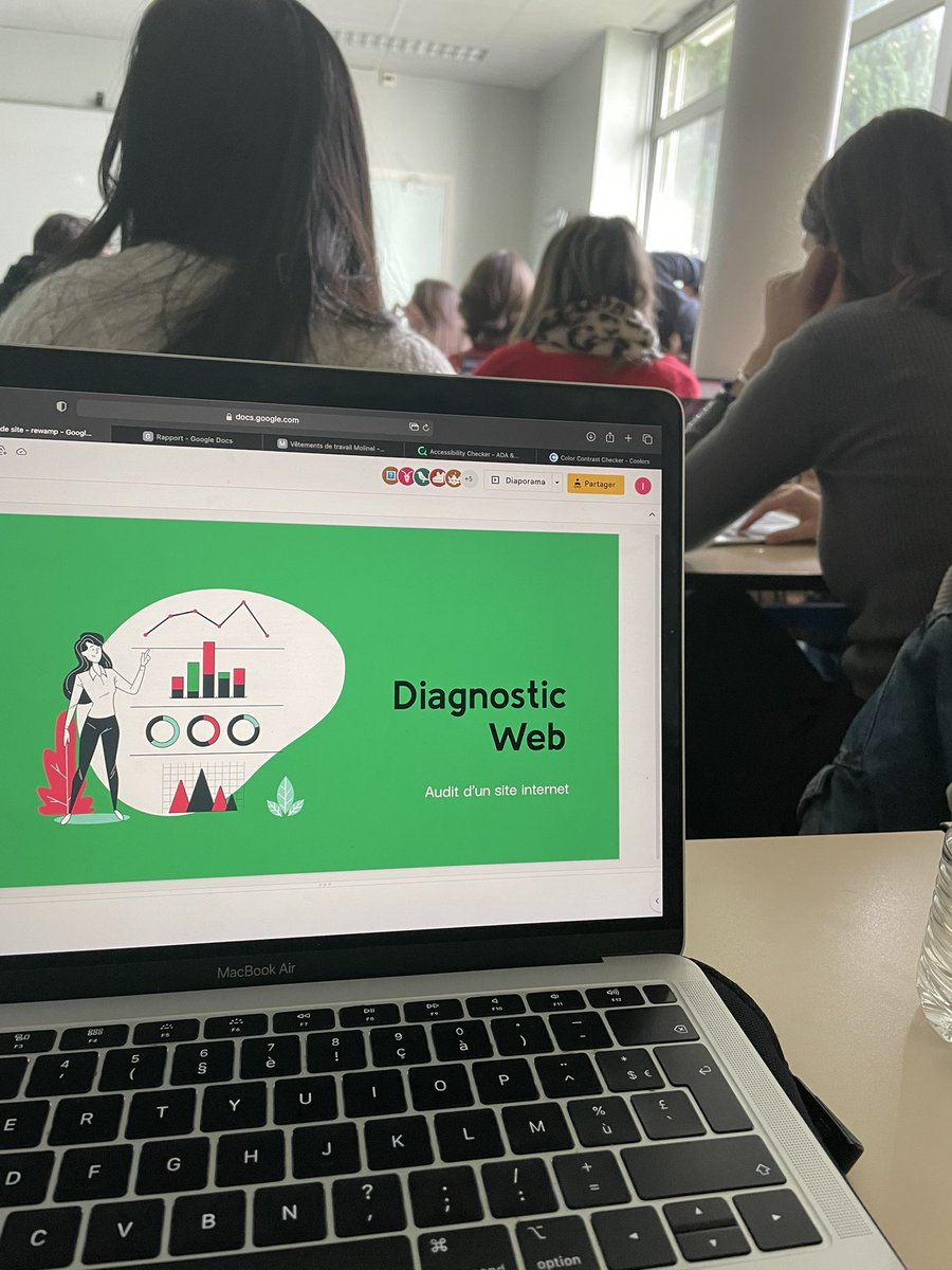 inesssbezza's tweet photo. Une rentrée pleine d’énergie aujourd’hui avec l’introduction de notre projet e commerce avec marie pierre GENAILLE #dbbach #ecommerce https://t.co/BuY4JhKo5u