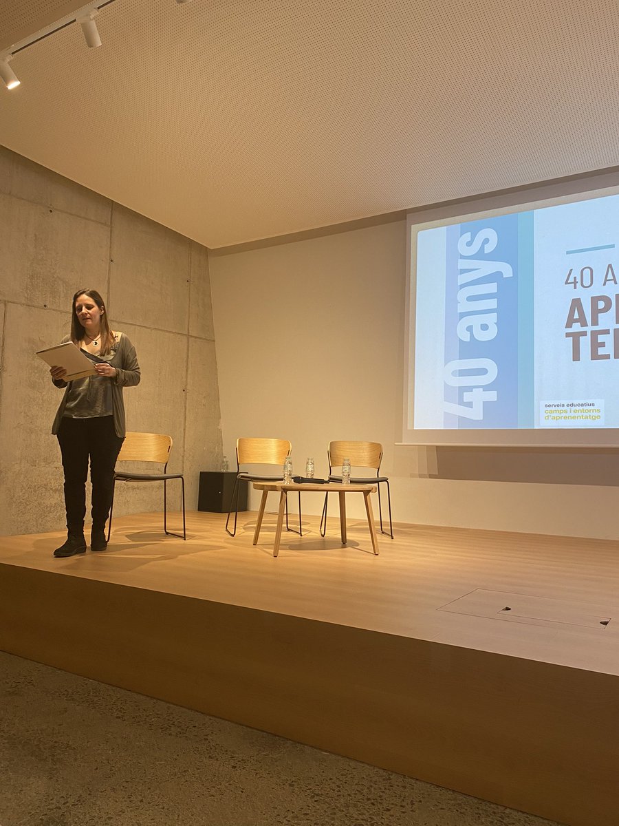 RafelEster's tweet photo. Aviat és dit! 40anys dels camps i entorns d’aprenentatge! (Serveis Educatius). Felicitar a tots els/les professionals “camperus” que fan possible “l’aprenentatge que no es pot construir dins les aules”.Mil gràcies per la Jornada d’avui a la Garrotxa! https://t.co/o2xCCgG0gv