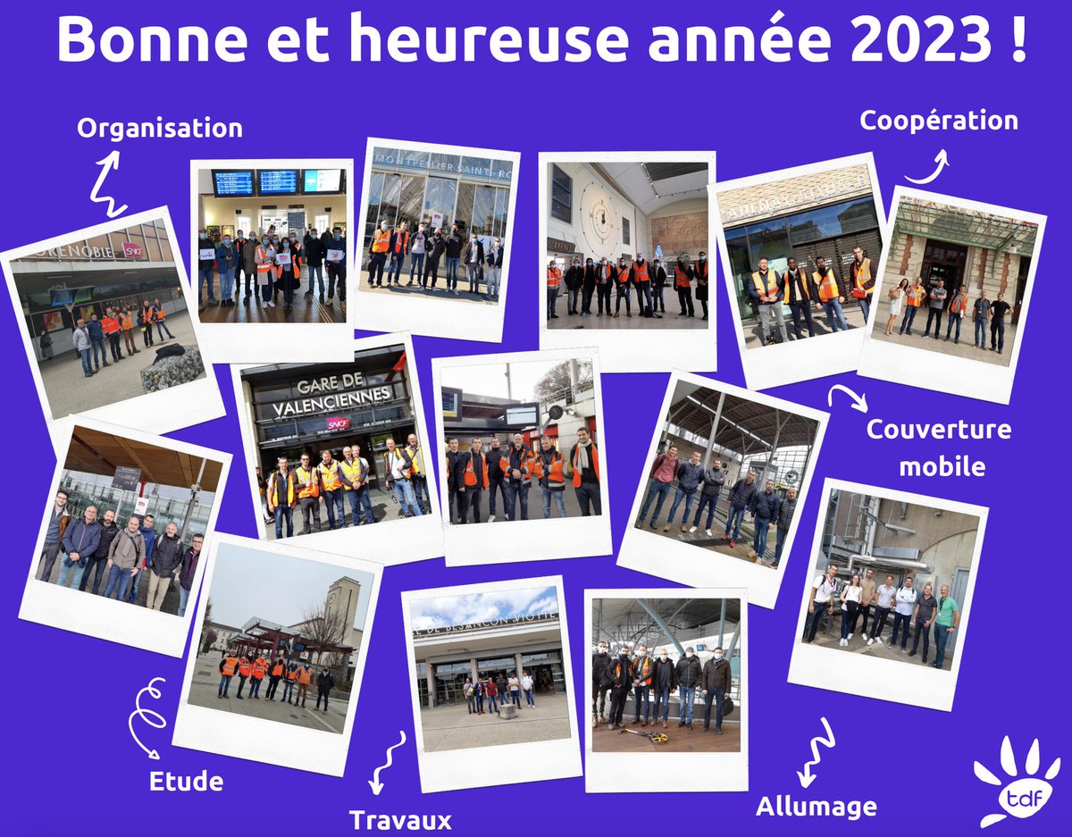 TDFgroupe's tweet photo. [#telecom ] En 2022, le Groupe TDF a déployé une solution de couverture mobile indoor dans 10 gares en France. Les travaux se poursuivent dans de nouvelles gares. 
#indoor #gares #4G #5G https://t.co/STHlGx4BV6