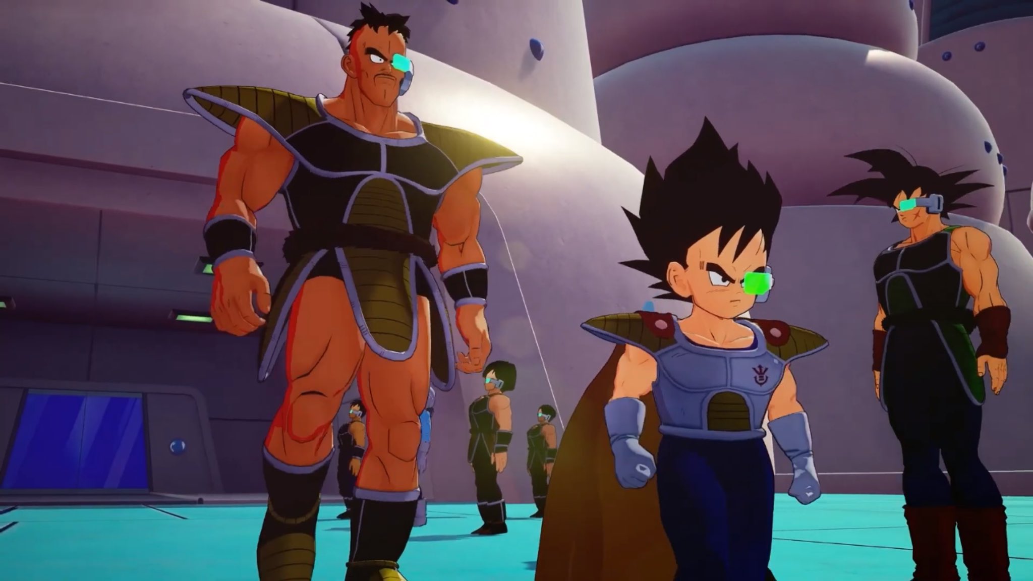 Kid Bardock And Kid King Vegeta