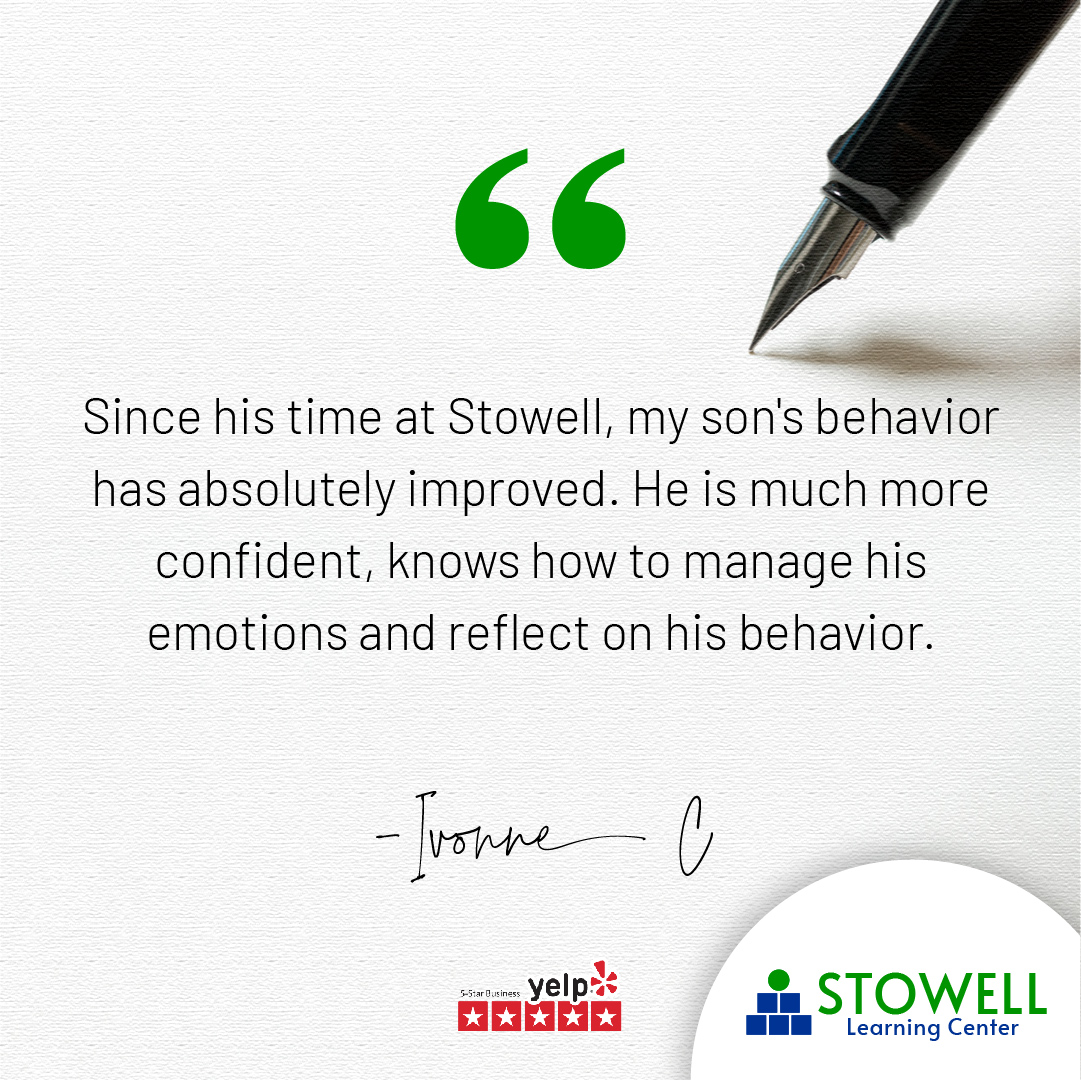 stowellcenter's tweet photo. "He completes his school work as well as all of his tasks/chores at home. As parents, we also learned ways to help our son work through his emotions and manage his reading and comprehension. Highly recommend SLC!!"

Give us a call: https://t.co/P6wzr5raEJ 

#testimonialtuesday https://t.co/BAw7BpIVPk