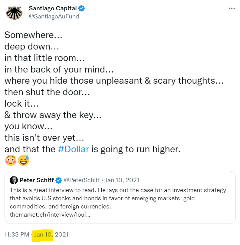 SantiagoAuFund's tweet photo. Happy Anniversary @PeterSchiff https://t.co/ueBiJ4cNvn