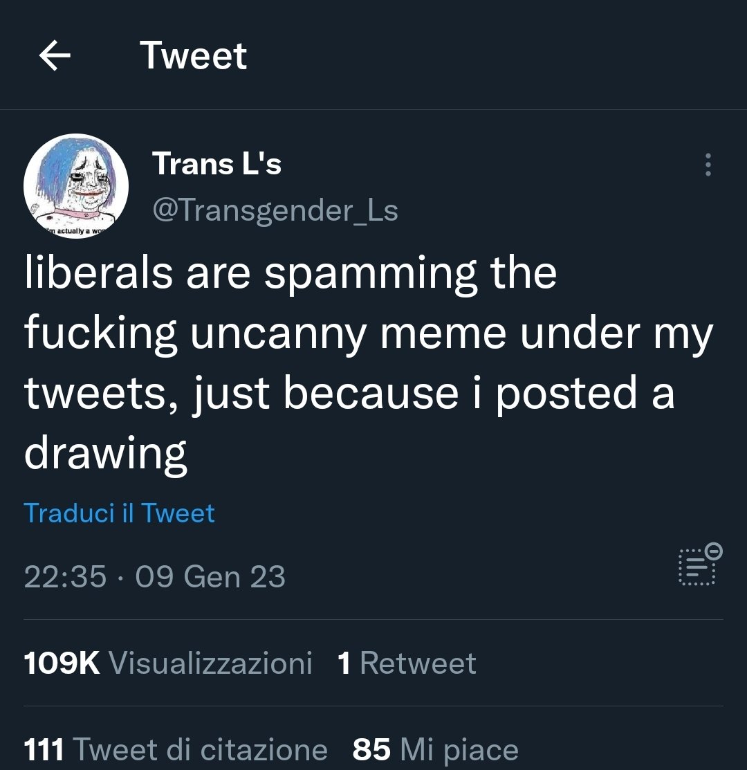 Gimmick Accounts being annoying/posting Ls on Twitter "Lmao https//t