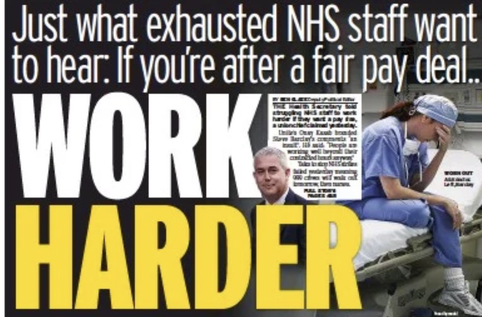 #NhsWorkers to be paid more on productivity. 

#MP’s paid £84,000 plus expenses plus subsidised food & drink plus donations & have time for 2nd jobs. 

Something not quite right !!
#ToriesDestroyingOurNHS #SupportTheStrikes #ToriesOutNow