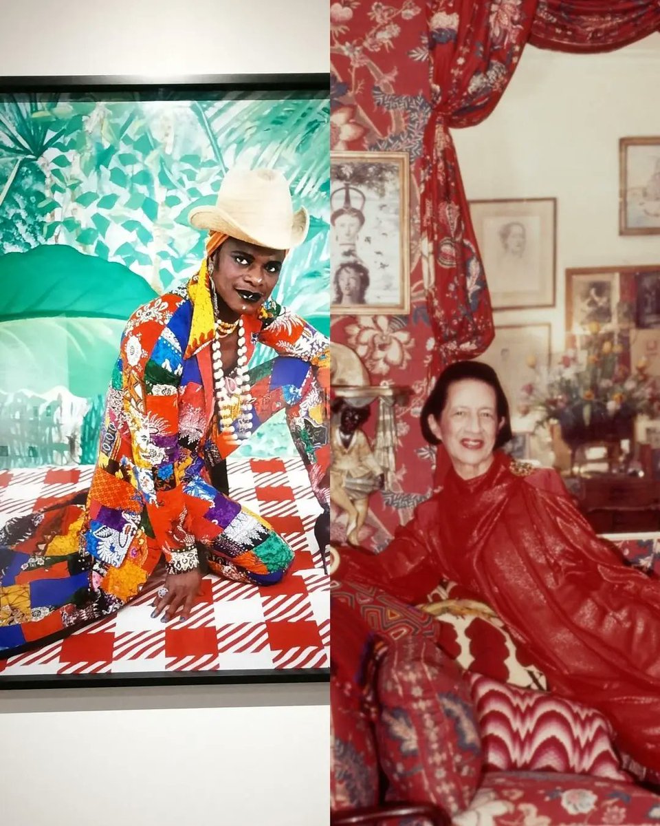 Diego40090731's tweet photo. ARTE REFERENCIANDO AL ARTE
Ayer fui al @museodelcanal con motivo del 9 de enero pero aproveché para ver una exposición temporal con obras del fotografo camerunés-nigeriano #SamuelFosso y no pude dejar de notar las referencias a obras específicas obvias. https://t.co/egj1UGqU6z