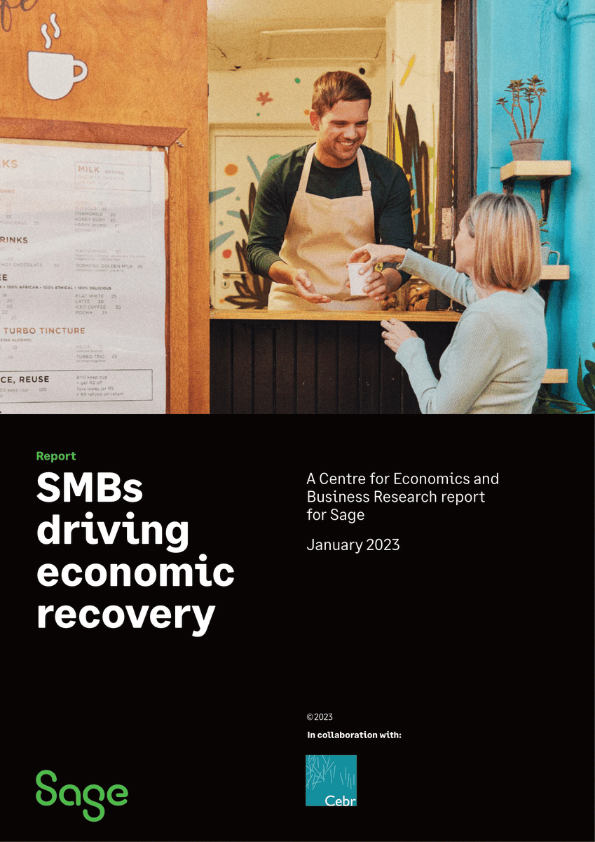 Cebr_uk's tweet photo. Cebr's work with @sageuk was released today, showing the key contribution that small and mid-sized businesses (SMBs) will make to the economy over the next three years. Read about it here: https://t.co/MU8zes3ZdG https://t.co/cnYtAL3vYJ