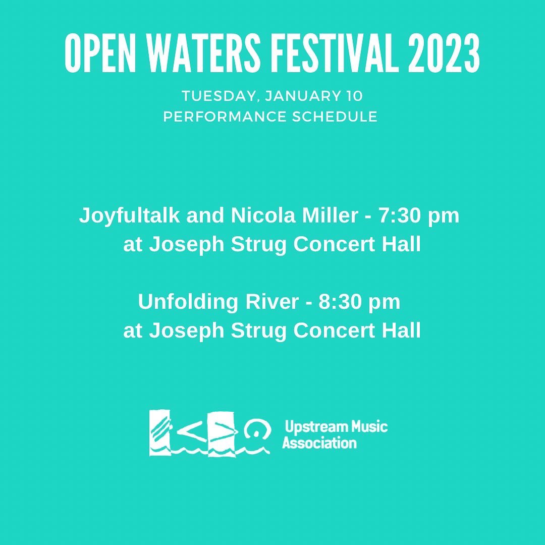 It’s day five of Open Waters Festival 2023, we have two fabulous shows taking place tonight at the <a href="/FSPADal/">Fountain SchPerfArts</a>’s Joseph Strug Concert Hall. 

Tickets and Festival passes can be purchased online or at the door (Cash or card accepted). halifax.boldtypetickets.com/events/1325457…