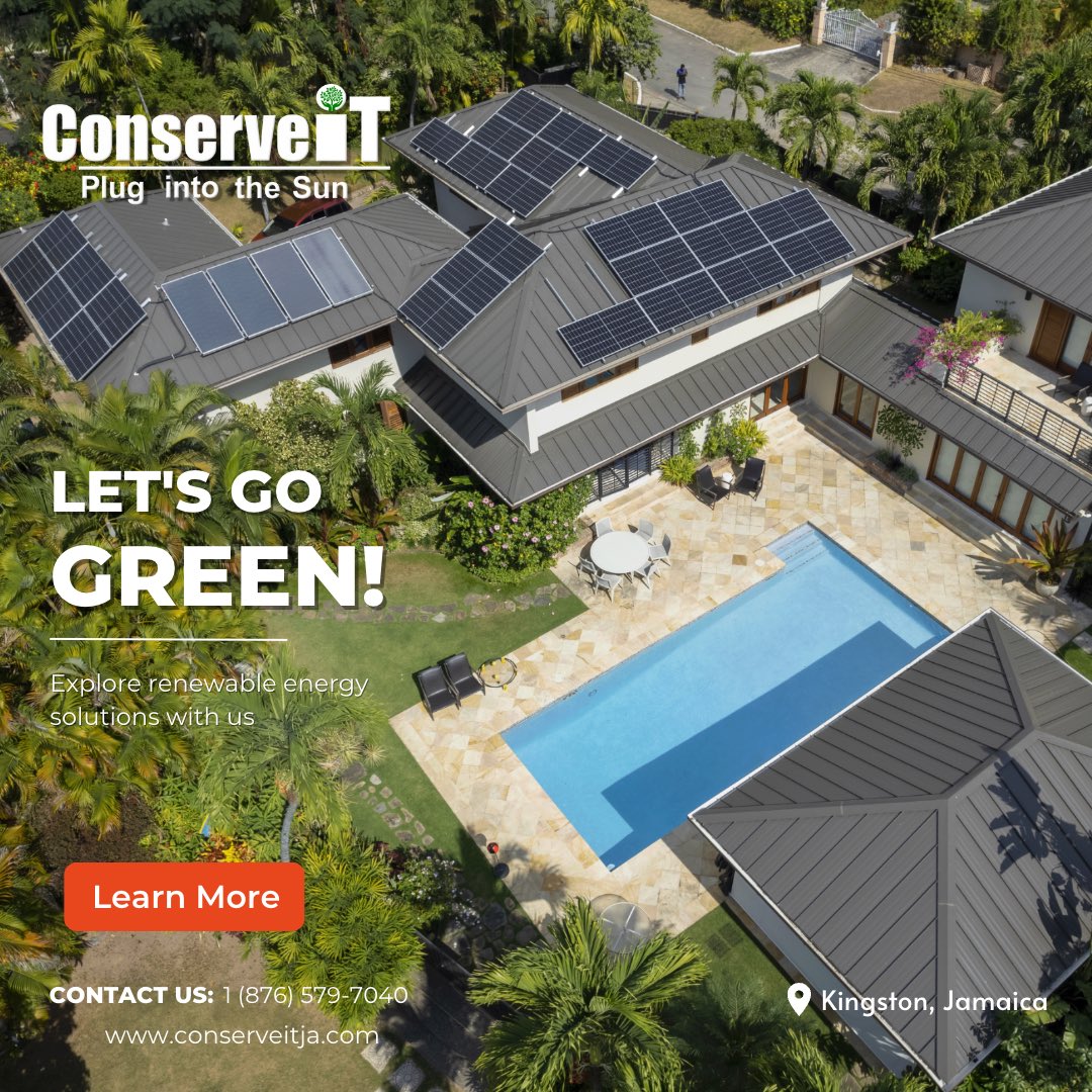 Let’s help you explore renewable energy solutions for your homes and businesses. 

Our engineers will provide you with detailed information on packages suitable for your needs.

#solarenergy #solarpower #solarjamaica #renewables