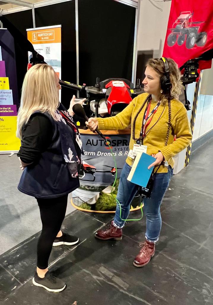 Auto Spray Systems (@systems_spray) on Twitter photo Was great to catch up with <a href="/BBCFarmingToday/">Farming Today</a> at <a href="/lammashow/">LAMMA Show</a> today at our stand with <a href="/HarperOnTour/">Harper Adams On Tour</a> #drone #agritech #dronespraying #xag #farming good to see other familiar faces too 🙂🚁🌾🚿 Was great to catch up with <a href="/BBCFarmingToday/">Farming Today</a> at <a href="/lammashow/">LAMMA Show</a> today at our stand with <a href="/HarperOnTour/">Harper Adams On Tour</a> #drone #agritech #dronespraying #xag #farming good to see other familiar faces too 🙂🚁🌾🚿