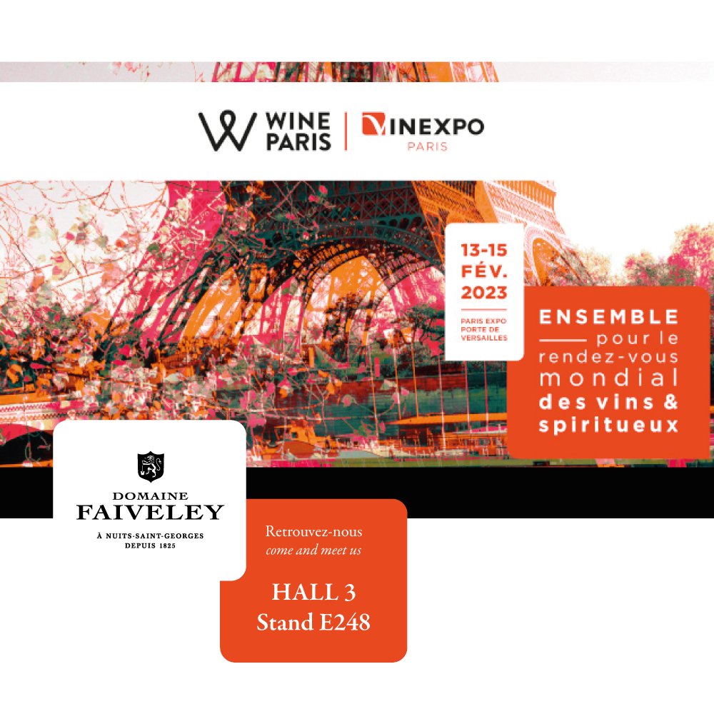 Nous serons heureux de vous retrouver à l'occasion de #WPVP23 du 13 au 15 février 2023 au Parc Expo Porte de Versailles.
Hall 3 - Stand E248
#wine #business #paris #event #bourgogne #vinexposium #tasting #degustation
Pour plus d'informations sur cet  ⬇️
…paris-vinexpo.vinexposium-connect.com